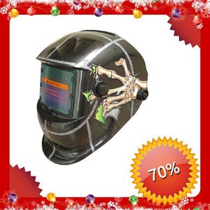 Applique solar automatische zwarte lassen cap lasapparatuur TIG MIG MMA lassen masker met spiegel set TRQ-2200DE