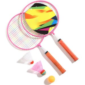 Oefening Rugzak Sport Game Met Rackets Kleuterschool Kids Badminton Set Anti Slip Handvat Indoor Outdoor Educatief Speelgoed