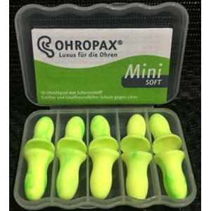 5 Pairs Ohropax Mini Zachte Oordoppen Wasbaar Schuim Oordopjes Slapen Ruisonderdrukking Oordopjes voor Vrouwen Kind