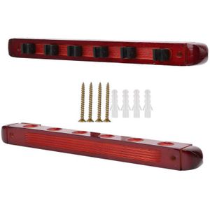 Wandmontage Houten Biljart Pool Cue Rack 6 Sticks Opknoping Houder Biljart Accessoire Voor Snooker En Biljart Accessoires