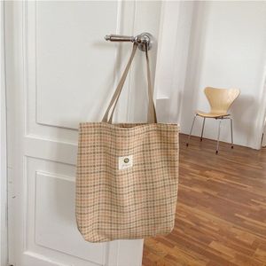 Katoen Winkelen Reizen Vrouwen Herbruikbare Schouder Shopper Tassen Totes Eco Boodschappentas Dagelijks Gebruik Opvouwbare Canvas Tas Doek Tas Bolsa