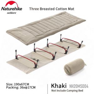 Naturehike Katoen Camping Bed Mat Ultralight Vouwen Slaapmat Draagbare Soft Houden Warme Matras Bed Pad Tent Accessoires