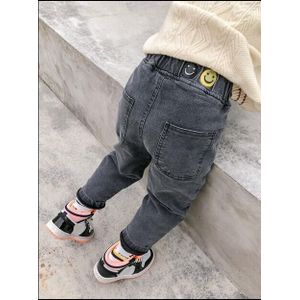 Winter Kinderen Jongens Dikke Denim Broek Baby Jongens Casual Warm Jeans Kids Plus Fluwelen Denim Broek Broek 2-6 Jaar!