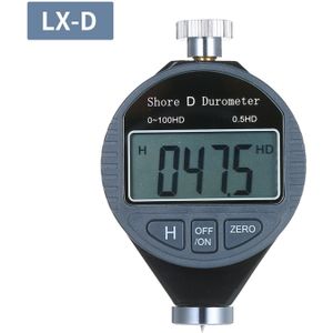 Digitale Durometer Draagbare 0-100HD Shore D Hardheid Tester Meter Schaal Voor Rubber Band Plastic Vloeren Met Grote Lcd Display