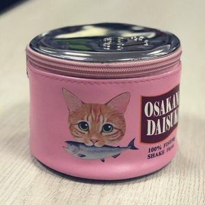 Leuke Meisjes Huisdier Kat Make Up Tas Voor Vrouwen Draagbare Reizen Cosmetische Lippenstift Gevallen Toilettas Opbergtas Pouch