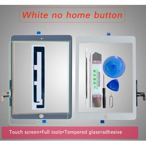 Voor Ipad Air 1 Touch Screen Digitizer Met Home Button En Flex Kabel + Volledige Gereedschap + Gehard Glas A1474 a1475 A1476