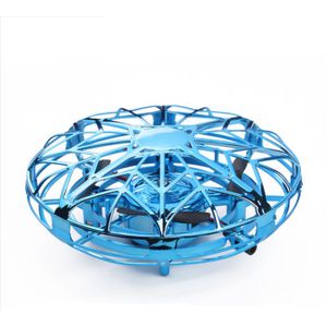 Anti-Collision Mini Vliegende Helikopter Ufo Met Led Magic Hand Ufo Bal Mini Inductie Rc Drone Sensing Afstandsbediening helicopter