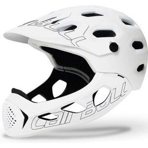 Cairbull Allcross Berg Cross-Country Fiets Volledige Helm Extreme Sport Veiligheid Helm Upgrade Fietsen Zwart