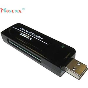 Mosunx Geavanceerde U schijf Top Afdeling Hoge Snelheid USB2.0 CF kaartlezer Compact Flash kaartlezer 1 PC