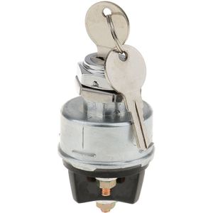 Universele Contactslot Lock Flush Mount 2-Key 3 Positie Off Op Start Voor Tractor Heftruck Tuning Auto truck Bus Gereedschap