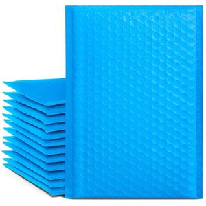 10Pcs #0 6X10Inch Blauw Poly Bubble Mailer Gewatteerde Enveloppen 170X230Mm Self Seal mailing Zak Bubble Envelop Enveloppen