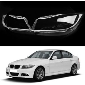 1 Paar Auto Xenon Koplamp Glas Lamp Lens Cover Voor Bmw 3 E90 E91