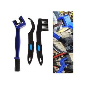 3pcs Fiets Chain Cleaning Brush set Motorfiets Fiets Chain Cleaning Gear Scrubber Gereedschap Draagbare Fietsketting Borstel Kit