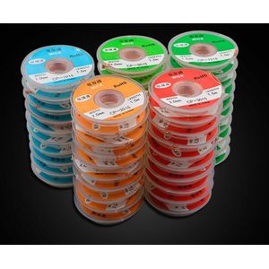 1.5M Length Desoldering Braid Welding Solder Remover Wick Wire Low-residue No-Clean Tin Strip Lead Cord Flux BGA Repair Tool