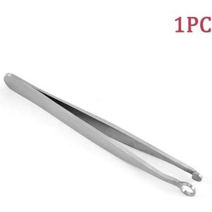 Universele Neus Haar Trimmen Pincet Roestvrij Staal Wenkbrauw Neus Cut Manicure Facial Trimmen Make-Up Schaar