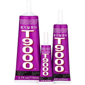 15ml T9000 Transparante Vloeibare Lijm Meer Krachtige Epoxyhars Lijm Kit Mobiele Telefoon Scherm Reparatie Tool