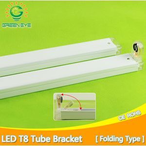 1 ~ 10Pcs Led T8 Buis Beugel Voor 2Ft 60Cm 600Mm Fluorescentielamp Buis Verlichtingsarmaturen/ondersteuning/Stent/Aansluiting/Base/Houder/Socket