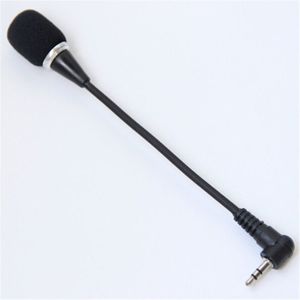 Mini 3.5Mm Jack Flexibele Microfoon Luidspreker Microfoon Voor Pc Computer Laptop Notebook Condensator Microfoon