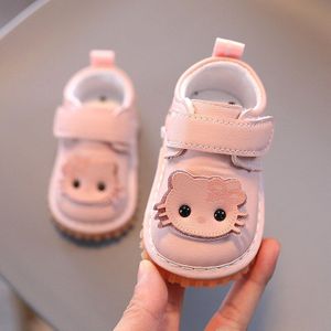 Baby Schoenen 0-1-2 Jaar Oude Kinderen Todder Schoenen Herfst Kinderen Meisjes Zachte Bodem Lederen Schoenen Baby casual Leuke Schoenen Mode