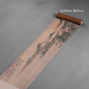 Retro Chinese Stijl Lijn Theedoek Tafelkleed Tafel Vlag Kung Fu Thee Accessoire Theehuis Diner Tafel Mat Decor Thuis TextileLA604