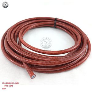 5 M/partij AN3 Motorfiets Gevlochten Rvs Nylon Remleiding Slang Vloeistof Hydraulische Precieze Slang Gas Olie Brandstofslangen