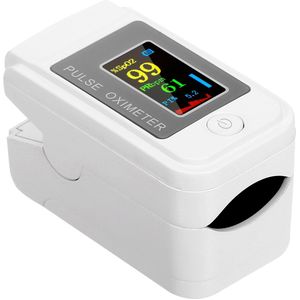 Blood Oxygen Monitor Pulsoxymeter SpO2 Zuurstof Verzadiging Monitor Binnen 24 Uur (Zonder Batterij)
