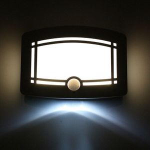 Infrarood Bewegingssensor LED Nachtlampje Batterij Aangedreven Veranda Draadloze Wandlamp Night Bewegingssensor Licht