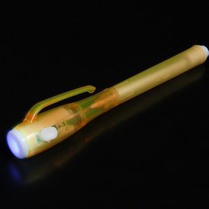 Onzichtbare Inkt Pen Ingebouwde Uv Licht Magic Marker Spy Geheime Boodschap Tool Set
