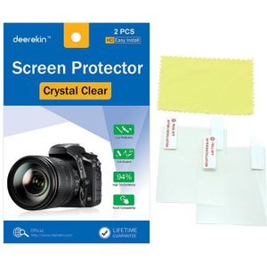 2x Deerekin LCD Screen Protector Beschermende Film voor Nikon Coolpix P900 P900S P530 P510 P340 Digitale Camera
