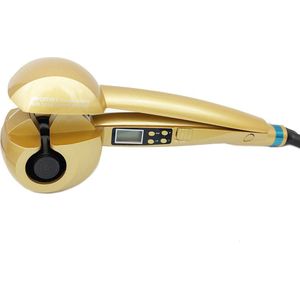 LCD Digitale Titanium Automatische Krullen Magic Hair Curler Professionele Snelle Keramische Wave Haar Styling Tools Haar