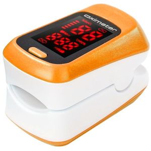 Vingertop Pulsoxymeter Vinger Zuurstof Verzadiging Monitor Bloed SPO2 Hartslagmeter Voor Volwassenen Kids