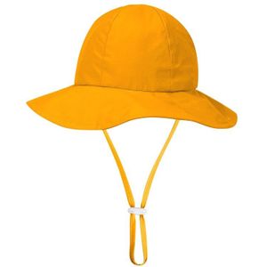 Outdoor Wandelen Caps Wide Brim Baby Zonnehoed Katoen Kinderen Emmer Cap Zomer Strand Hoeden Outdoor Reizen Wandelen Camping Sport hoeden