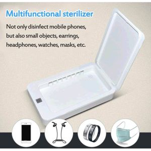 5V Uv Telefoon Sterilisator Box Sieraden Telefoons Cleaner Personal Sanitizer Desinfectie Kast Met Aromatherapie Esterilizador