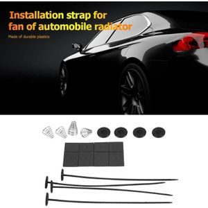 Fan Mount Kit Auto Elektrische Radiator Ventilator Montage Kit Plastic Banden Bandjes Beugel Onderdelen Universele