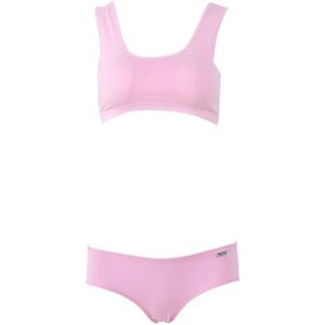 Klv Tiener Meisjes Training Beha Pantie 2 Stuks Set Puberteit Kid Zachte Katoenen Ondergoed Set Kleding