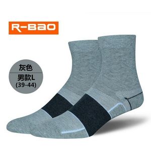 Mannen Sport Sokken (4 paren/partij) r-BAO RB7702 80% Katoen Maat 39-44 Mannelijke Fietsen Sokken Outdoor Wandelen Klimmen Sokken