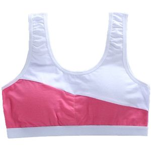 Kinderen Katoen Sport Training Beha Ondergoed Tiener Puberteit Meisje Bralette Vest T5EC