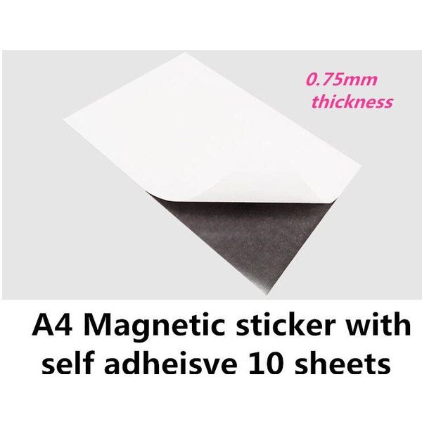 MagFlex® A4 Flexible Magnetic Sheet - 3M™ Self Adhesive (1 Sheet