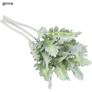 Kunstmatige Stroomden Lammeren Oor Bladeren Dusty Miller Stengels Stroomden Eiken Bladeren Lam Oor Blad Diy Bloemstuk Voor Thuis decor