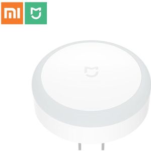 Originele Xiaomi Mi Mijia Us Plug Led Nachtlampje Licht Sensor Nachtlampje Voor Thuis Slaapkamer Gangpad Ac 220V eu/Uk/Au Adapter