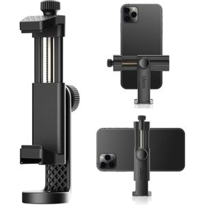 Ulanzi ST-17 Smartphone Clip Mount Houder 360 Graden Rotatie Verticale Schieten Telefoon Statief Met Koud Schoen 1/4in schroef
