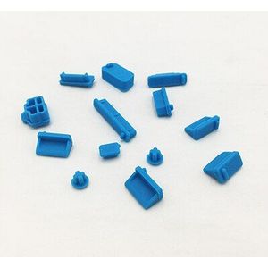100Sets Kleurrijke Silicone Anti Dust Plug Cover Stopper Laptop Stof Plug Laptop Stofdicht Usb Stof Plug Computer Accessoires