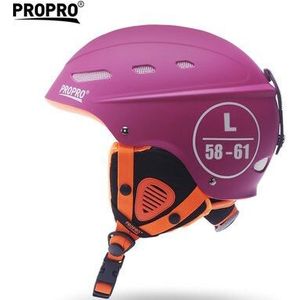 Propro Man/Vrouw/Kinderen Ski Helm Winter Velure Snowboard Helm Moto Bike Ski/Slee Sport Veiligheid Roller -Schaatsen Helm Casco