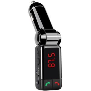 Auto MP3 Speler Fm-zender Handsfree Draadloze Bluetooth Kit Led Auto Mp3 Speler Usb Charger Fm Modulator Auto Accessoires
