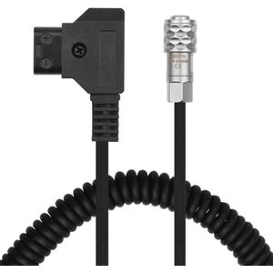 D-Tap Naar Bmpcc 4K 2 Pin Locking Power Kabel Voor Blackic Pocket Cinema Camera 4K Voor sony V Mount Anton Bauer Gold Mount Batte