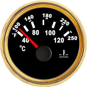 ELING Universele Toerenteller 0-6000RPM Tacho Gauge Voor Auto Marine Jacht Voertuig met Rode Backlight 85mm 9-32V