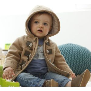 Kerstmis Peuter Baby Jongens Winter Warm Bovenkleding Thicken Hooded Faux Leren Jas Outfit Overjas Pasgeboren Parka Snowsuit Jas