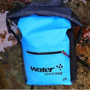Outdoor Waterdichte Rugzak 25L Rivier Trekking Bag Drijvende Dry Bag Voor Varen Kajakken Vissen Zwemmen Reizen Camping