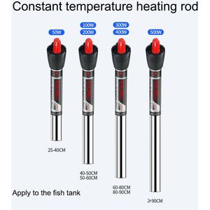 Aquarium Verwarming Staaf, Aquarium Schildpad Tank, Electricitysaving Explosieveilige Rvs Verwarming Constante Temperatuur Verwarming