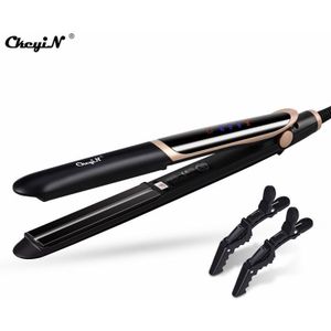 Ckeyin 2 In 1 Ver Infrarood Stijltang Professionele Stijltang Toermalijn Keramische Haar Krultang Anion Hair Styling Tool